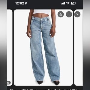 Alice and Olivia Parker jeans